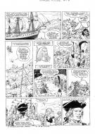 BARBE ROUGE : Planche originale 41 de BARBE ROUGE - Tome 28.  La flibusti�re du sans piti�